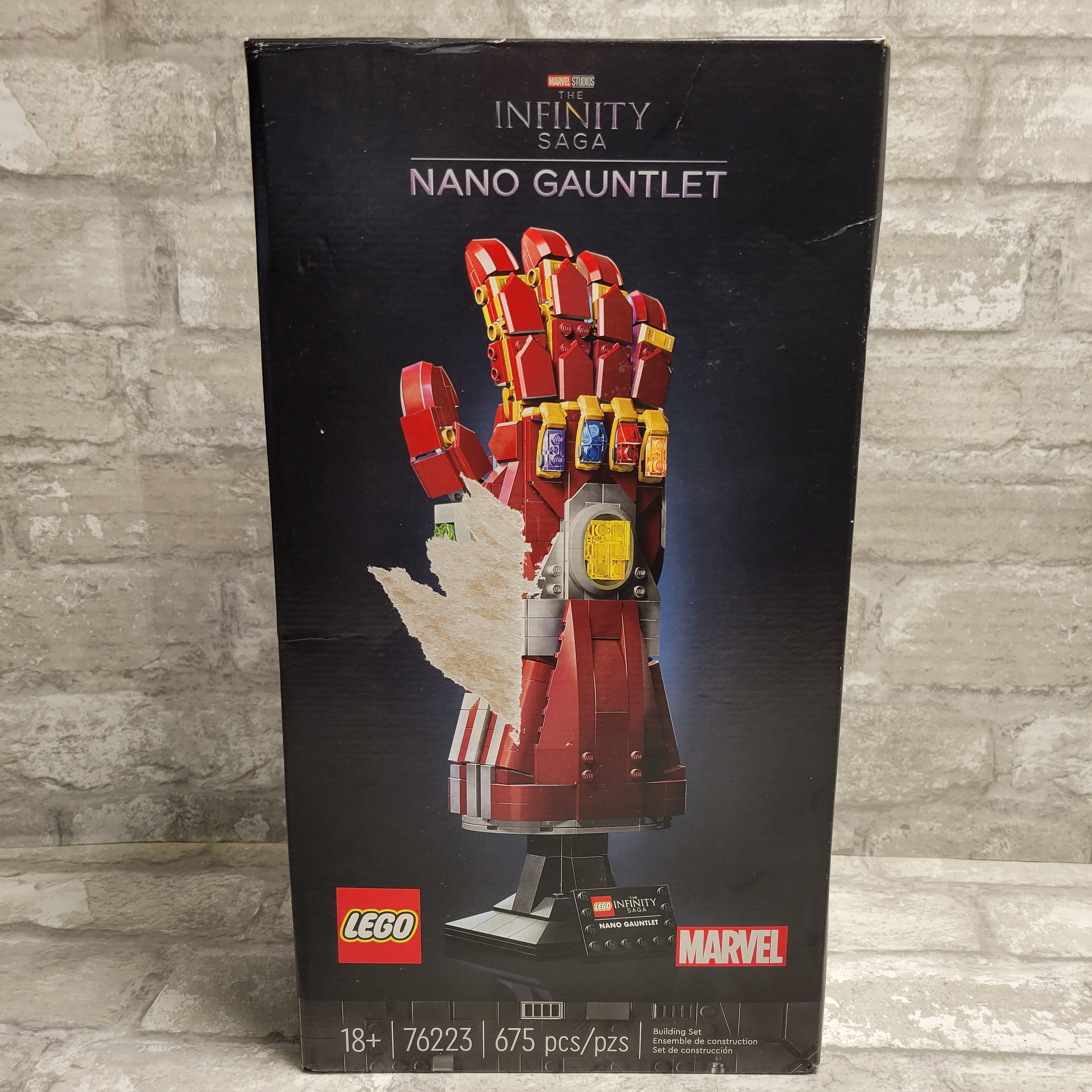 LEGO Marvel Nano Gauntlet 76223 Iron Man Building Set (8026837549294)